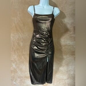 Elegant Metallic Dress‎ size small